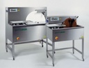 PREFAMAC 30 &amp; 60 KG TEMPERING MACHINES - 7&quot; ENROBING ATTACHMENT WITH WAX PAPER TAKE OFF