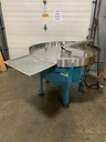 Garvey 1500 48” diameter stainless steel accumulating table