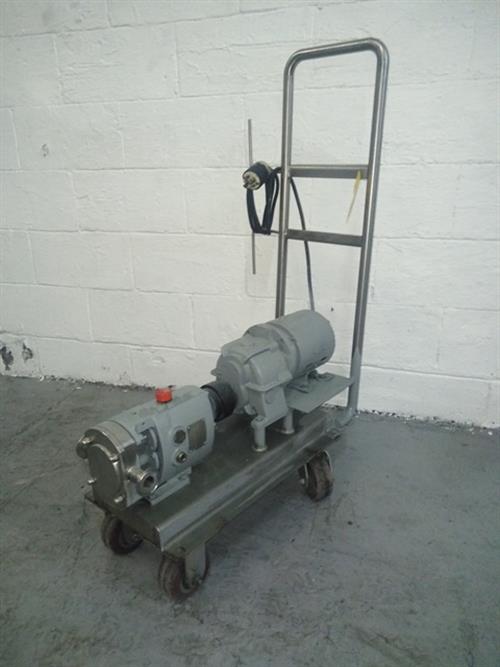 Alfa Laval model SRVI/005/LD Stainless Steel positive Displacement Pump