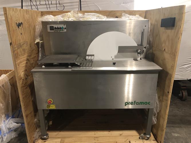 Used Prefamac 80-kg Tempering Melter with Vibration Table