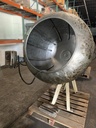 38" Stainless Steel Ribbed Coating Pan