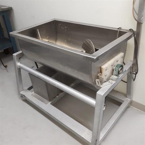 Paddle Mixer 7 cuft Stainless Steel
