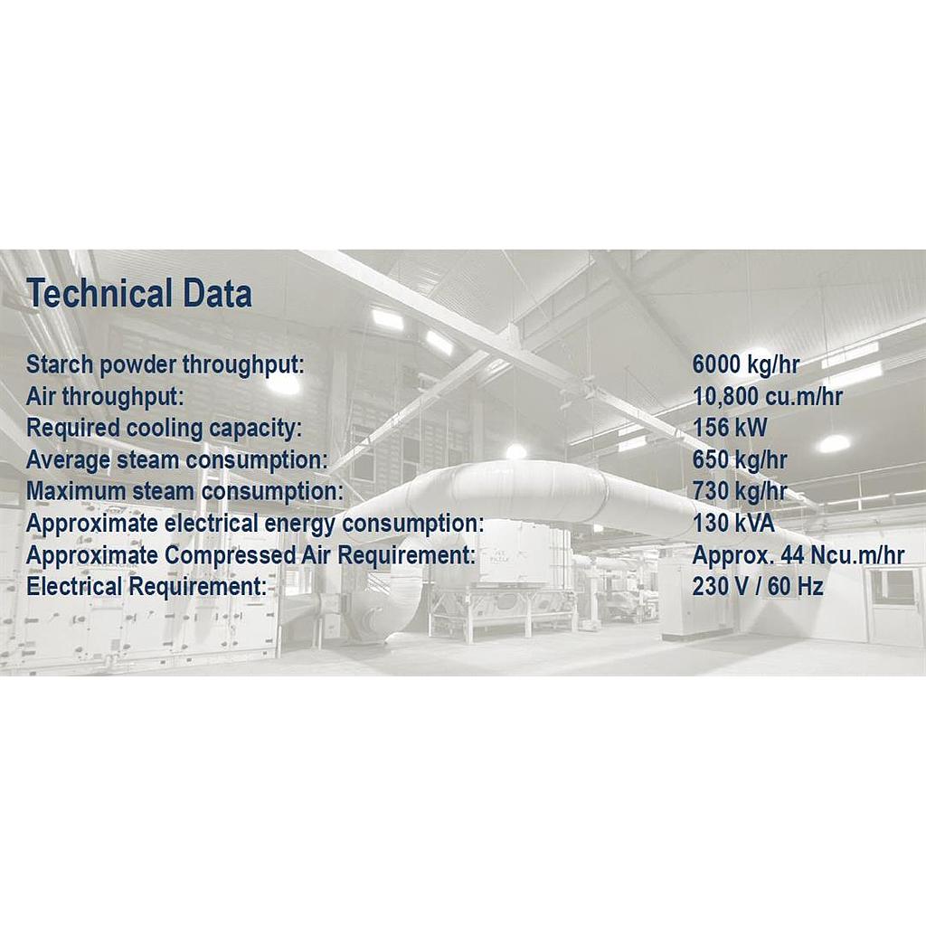 WDS Model NTTK 6.0 Starch Conditioning System