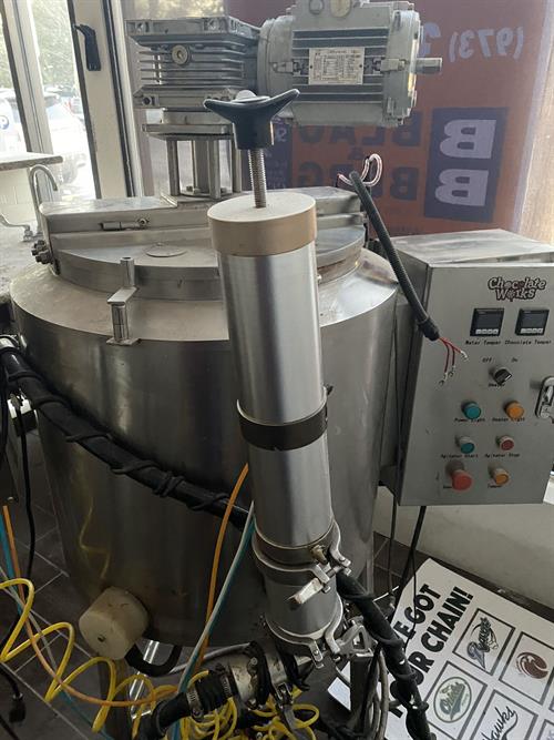 Semmco 200lb Stainless Steel Chocolate Melter with Pump