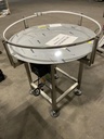 Globaltek 36&quot; SS Accumulating Table