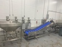 Seasoning Drum stainless steel with Hopper and Feed Conveyor