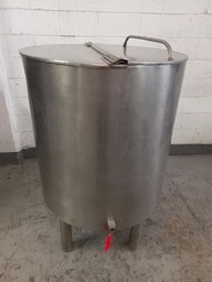 [M11381] Stainless steel  118 gallon jacketed tank