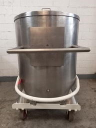 [84591] Stainless steel 150 gallon jacketed tank