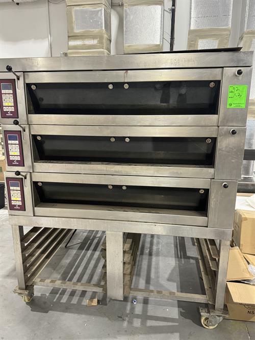 Gashor Electrodeck 120/120 Electric Triple Deck Oven