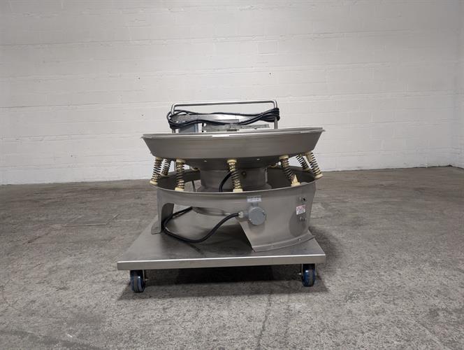 Sweco model MX48Y686EPP4SDSETLWC  48" diameter single deck sifter (base only)