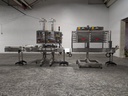 Axon model EZ-200HS twin head neck bander & shrink tunnel