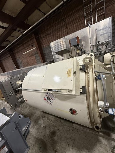 [85251] McCarter 14,500 lb Jacketed Vertical Agitated Chocolate Tank