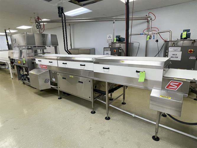 Smith 26" wide x 12-ft long Stainless Steel Cooling Tunnel