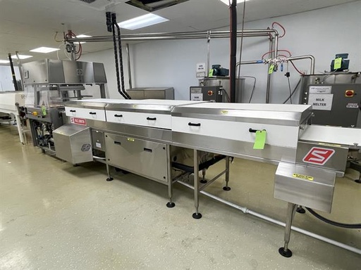 [85413] Smith 26" wide x 12-ft long Stainless Steel Cooling Tunnel