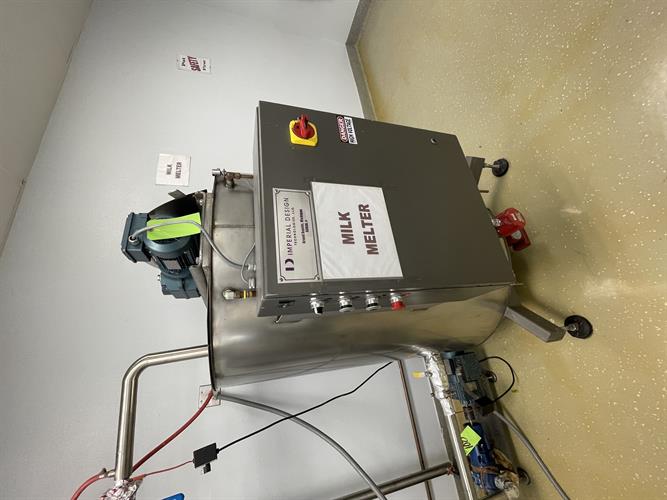 Imperial Design 1500 lb Stainless Steel Chocolate Melter