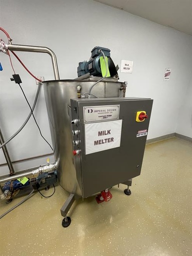 [85414] Imperial Design 1500 lb Stainless Steel Chocolate Melter