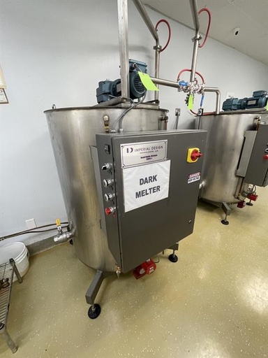 [85415] Imperial Design 1500 lb Stainless Steel Chocolate Melter