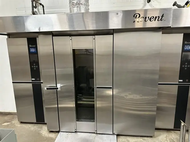 Revent Model 703-G-CG Gas Fired Double-Double Rack Oven