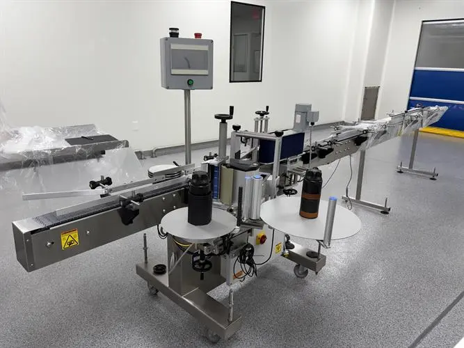 AutoMate Model LW-40 Label-Vantage Pressure Sensitive Wraparound Labeler