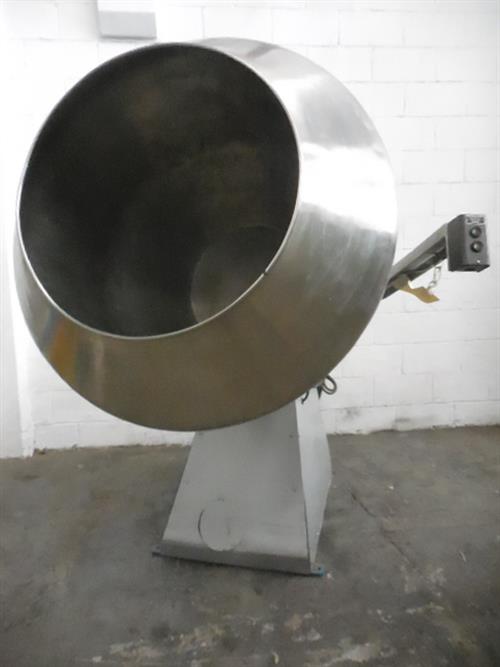 41" Stainless Steel Coating Pan