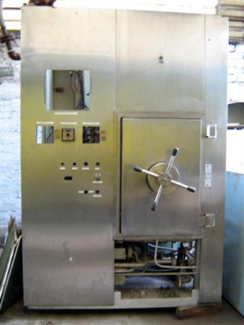De Lama Model 449158 PV Stainless Steel Double Door Autoclave