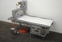 34" wide Guillotine Cutter with Conveyor