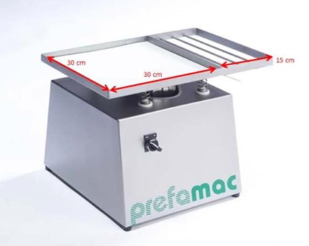 Prefamac Type II Stainless Steel Vibrating Table