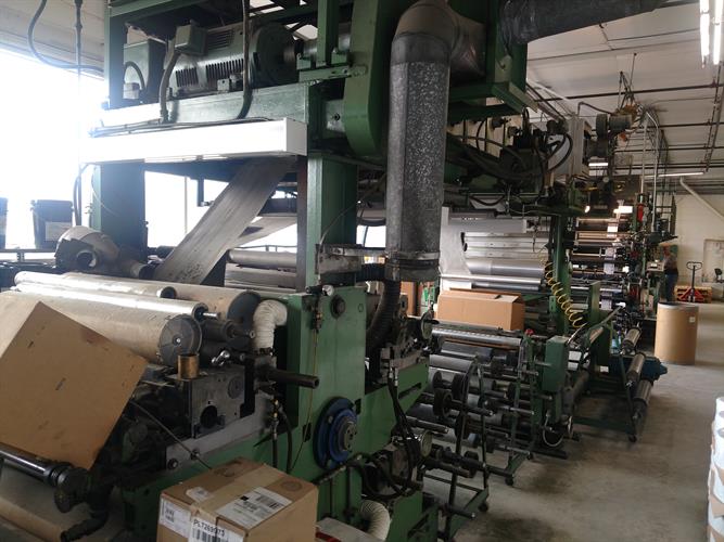 36” Custom-Built Central Impression Flexographic 4-Color Printing Press