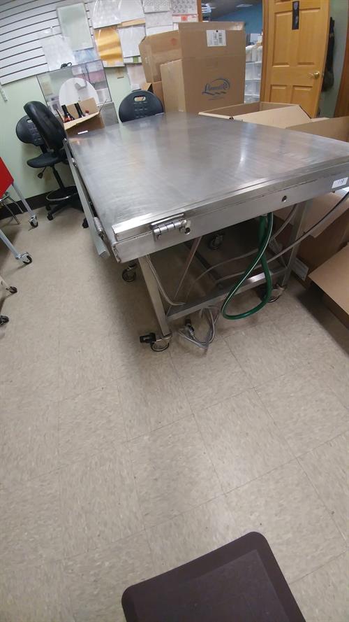 Savage 3’ x 6’ Stainless Steel Cooling Table