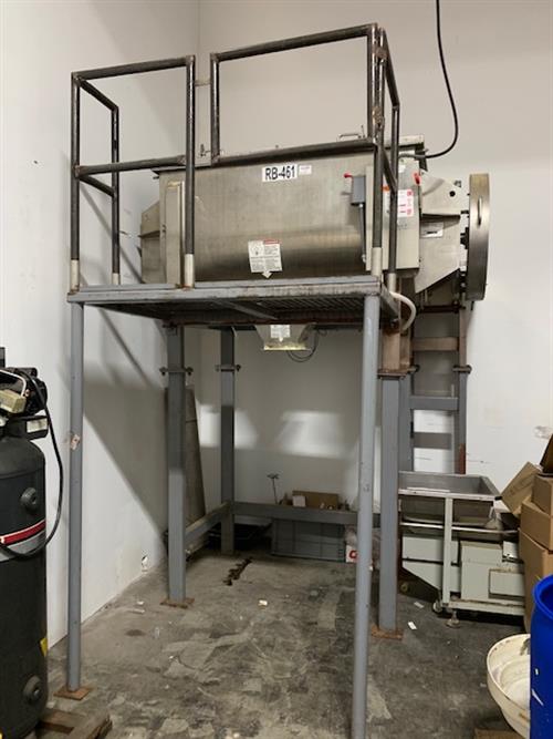 Aaron 35 Cu Ft Stainless Steel Double Ribbon Blender