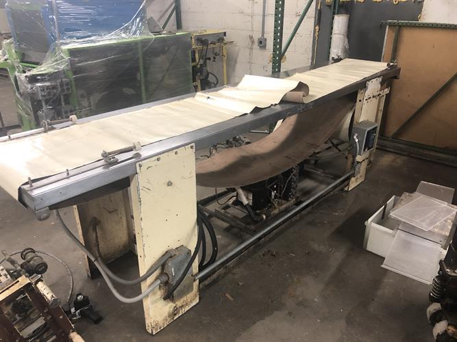 Cold Plate Conveyor 16" wide x 10-ft Long