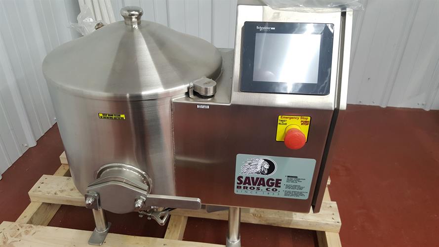 Savage 50lb Stainless Steel Auto Tempering Chocolate Melter