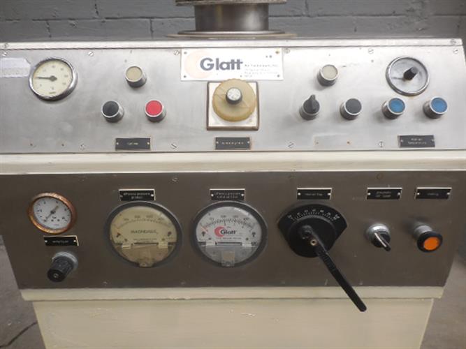 Glatt model UNIGLAT stainless steel laboratory fluid bed dryers