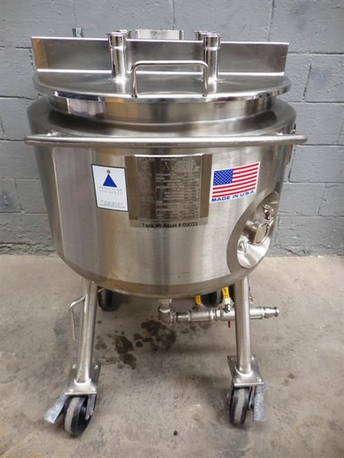 Precision Stainless Steel 30 Gallon Tank