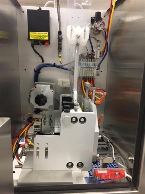 (2) Axon EZ-200HS shrink sleevers with (2) Axon model EZ-SRB8 Heat Shrink Tunnels