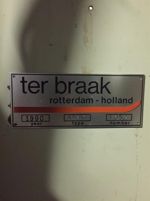 Ter Braak type 4500 Caracooker Continuous Caramel System - 400 kg/HR