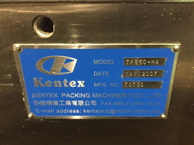 Kentex Model TX850-HA Automatic Hot Air Tube Filler &amp; Sealer
