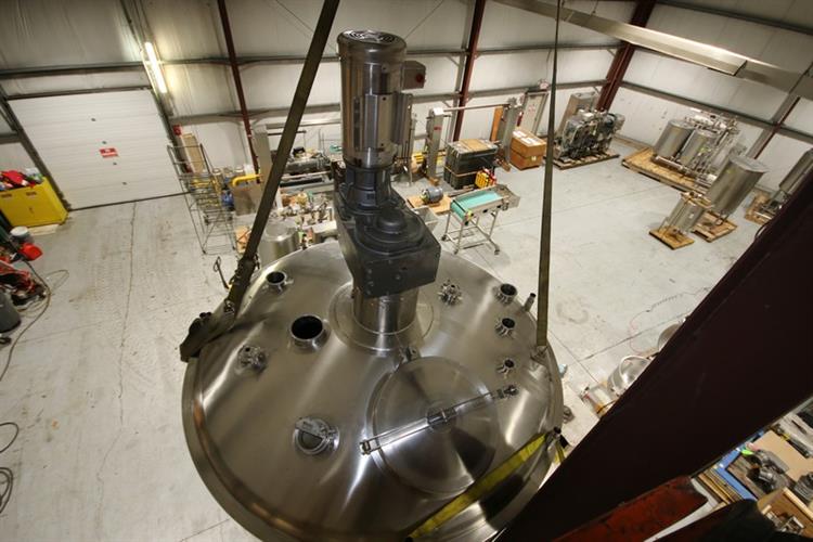 JV Northwest 16,500 Gallon Cone-Bottom Jacketed Processing Vessel