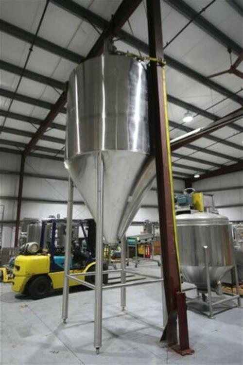 JV Northwest 16,500 Gallon Cone-Bottom Jacketed Processing Vessel