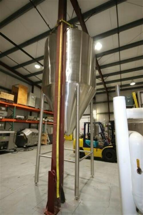 JV Northwest 16,500 Gallon Cone-Bottom Jacketed Processing Vessel