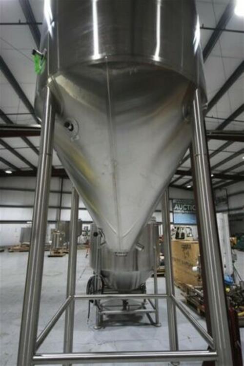 JV Northwest 16,500 Gallon Cone-Bottom Jacketed Processing Vessel