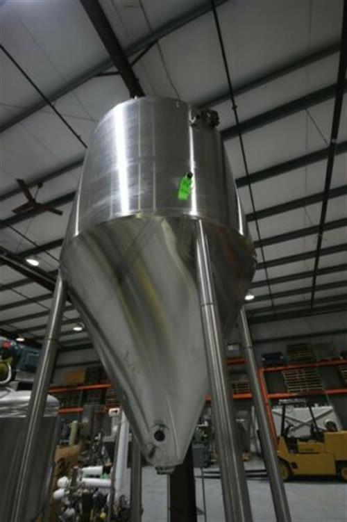 JV Northwest 16,500 Gallon Cone-Bottom Jacketed Processing Vessel