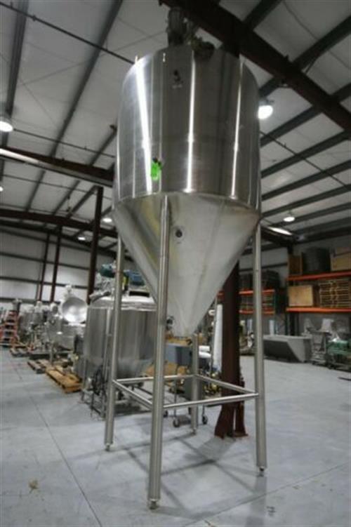 JV Northwest 16,500 Gallon Cone-Bottom Jacketed Processing Vessel
