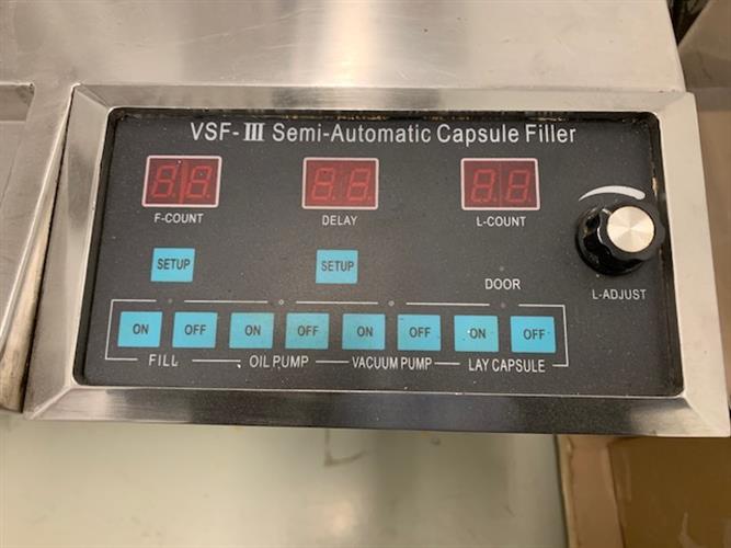 Vanguard VSF-III semi-automatic encapsulator
