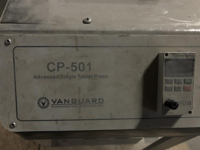 Vanguard Model CP-501 Single Station Tablet Press