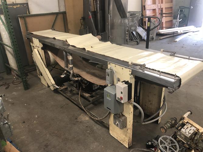 Cold Plate Conveyor 16&quot; wide x 10-ft Long
