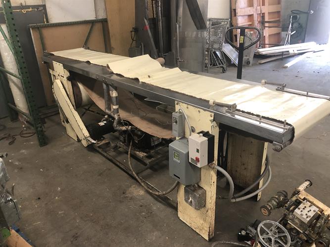 Cold Plate Conveyor 16" wide x 10-ft Long