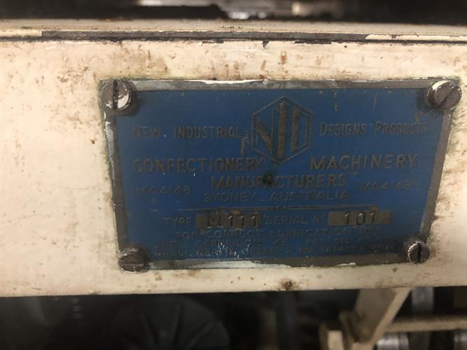 NID model M111 18" Wire-Cut Candy Extruder