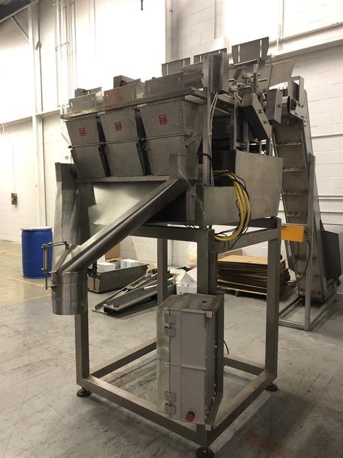 Weighpack Multitrix model AEF-9 3-Scale Linear Weigher