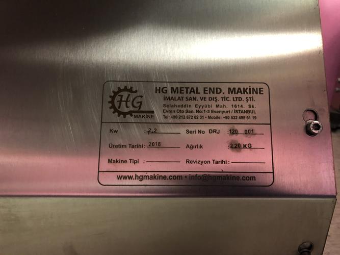 47" diameter stainless steel Coating Pan with baffles